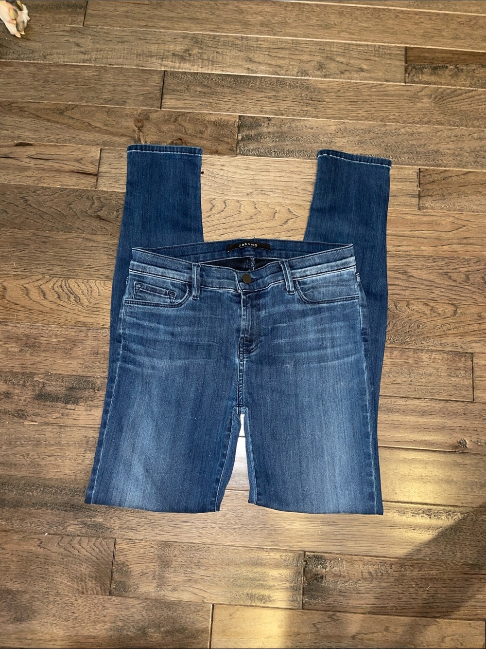 J Brand Medium Indigo Skinny Jeans